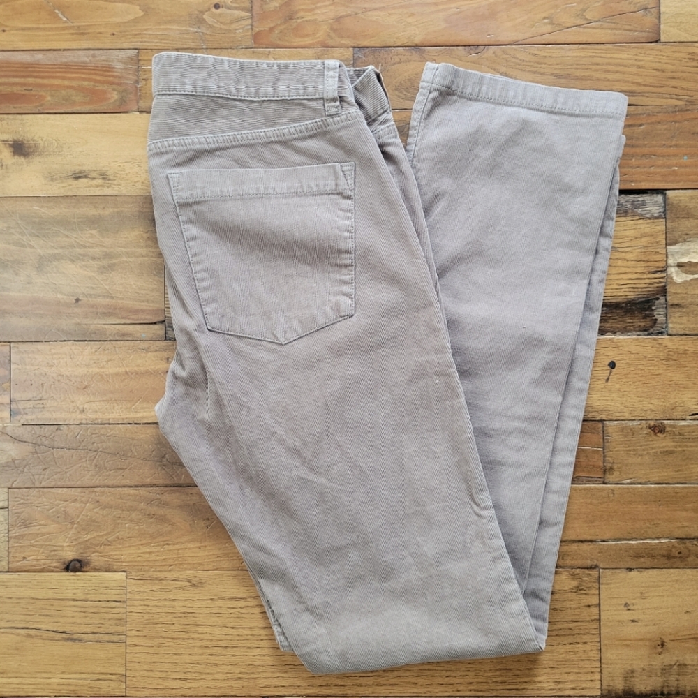 J. Crew | Women's Matchstick Tan Courduroy Mid-Rise Pants | Size 29R
